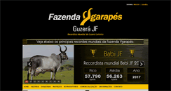 Desktop Screenshot of guzerajf.com.br